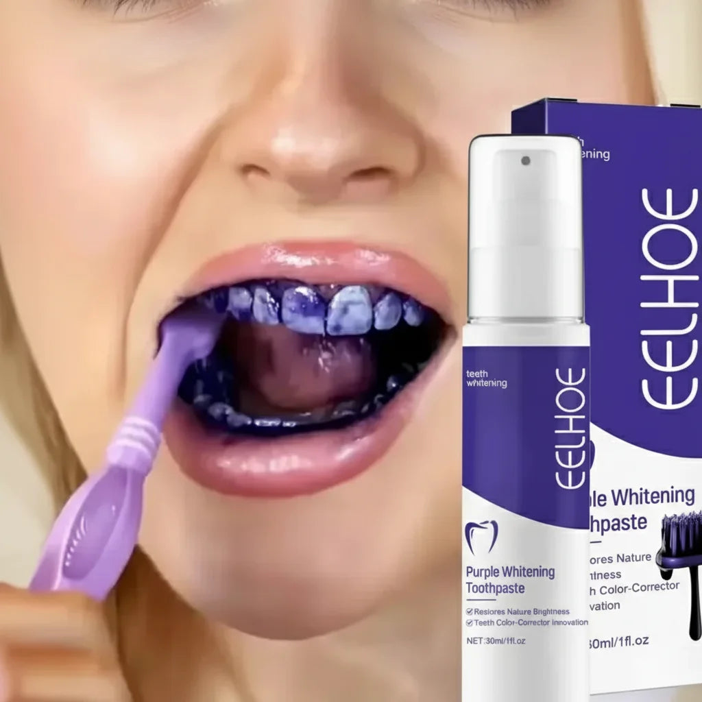 Color Correcting Purple Teeth Whitening Serum